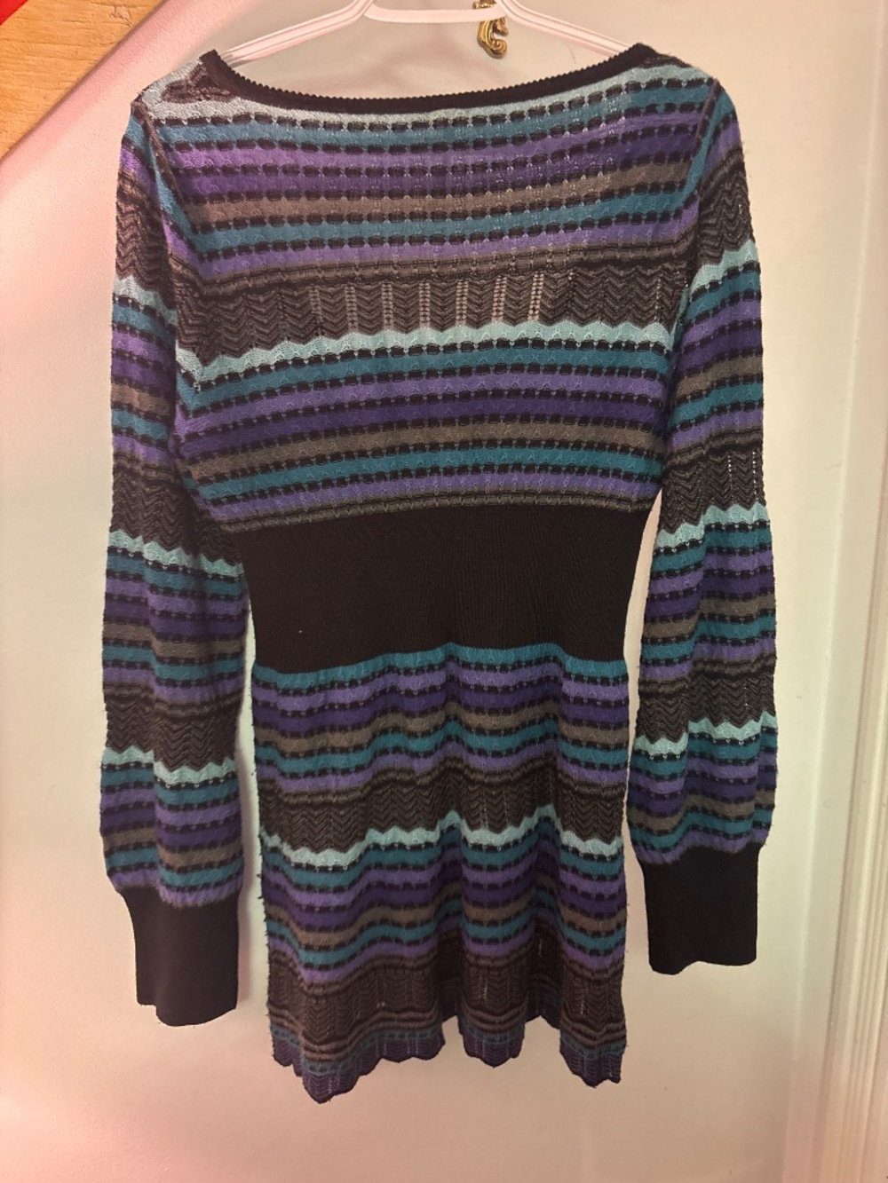 Vintage Y2K Free People sweater dress L - Picture 2 of 5
